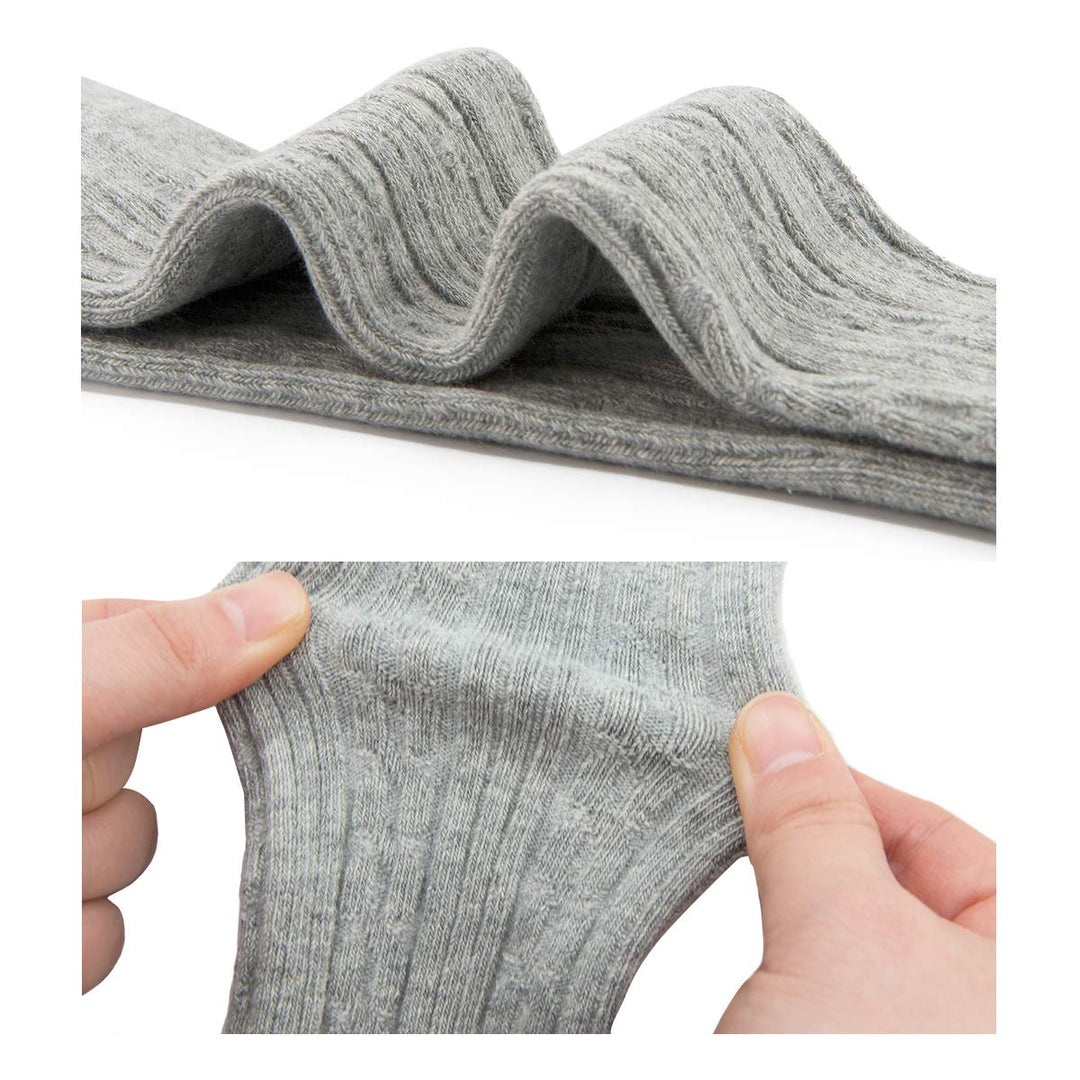 Infant Soft Tights Toddler Seamless Leggings Tights for Baby Girls Winter Knit Warm Newborn Pants Stockings White, Black, Light grey Small/0-6 Month