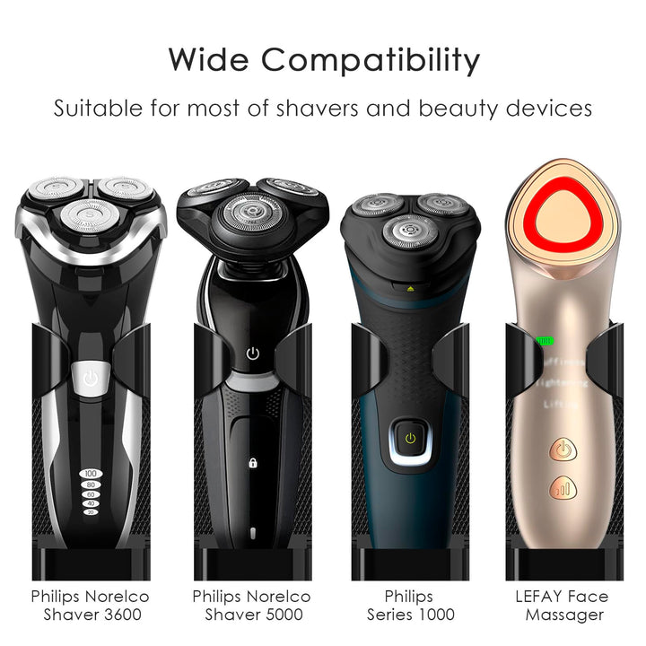 Linkidea Adjustable Electric Shaver Holder, 2 Pack Self