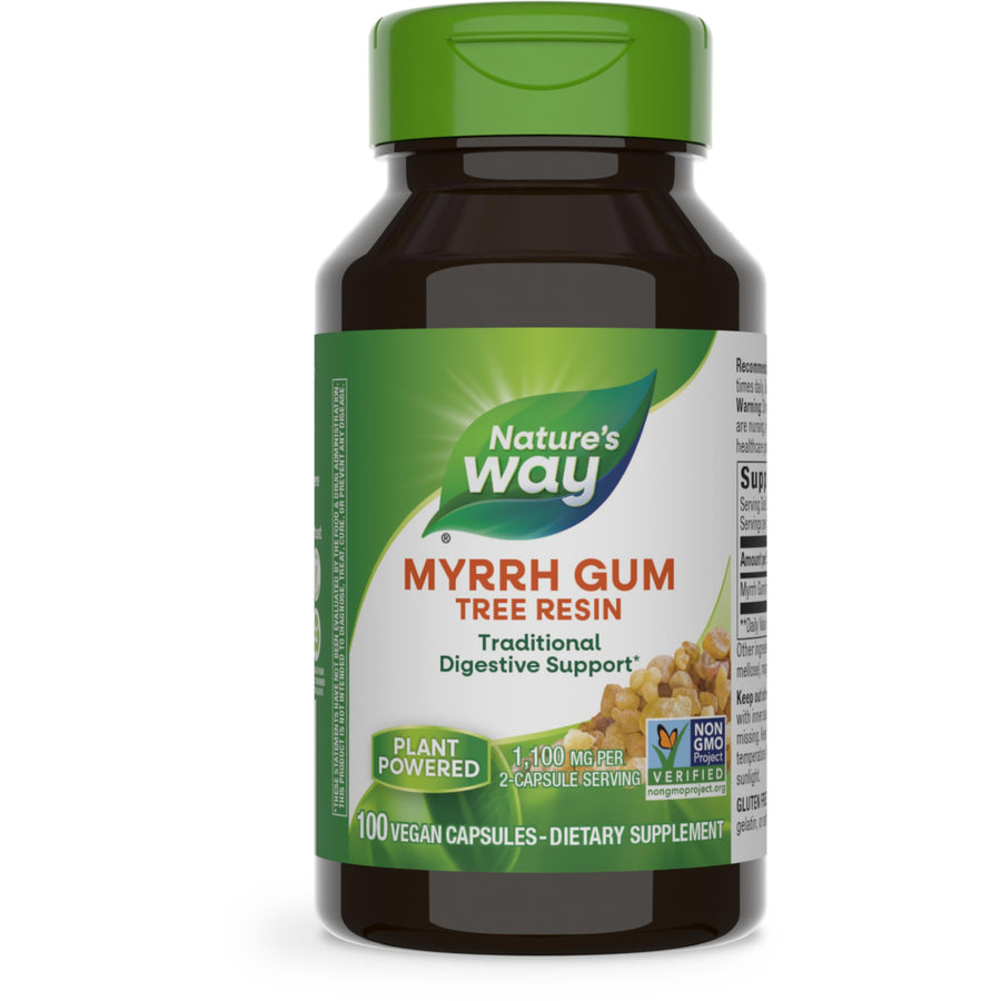 Nature's Way Myrrh Gum Tree Resin, Traditional Dige