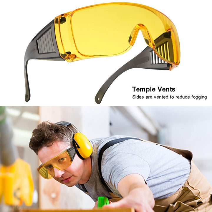 Shooting Glasses Over Eyeglasses, Anti Fog Eye Protecti