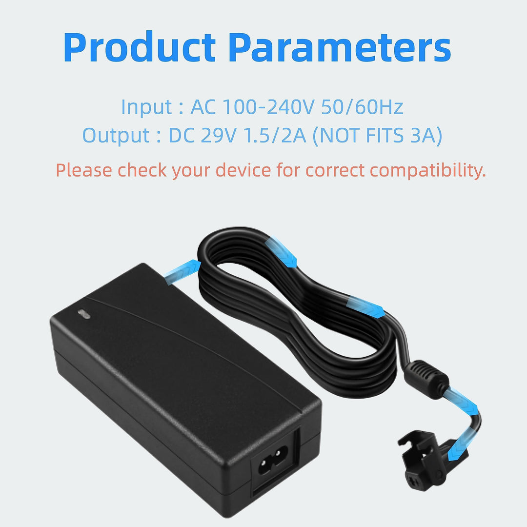 Power Recliner Power Supply, 29V 2A 2 Pin Recliner Powe
