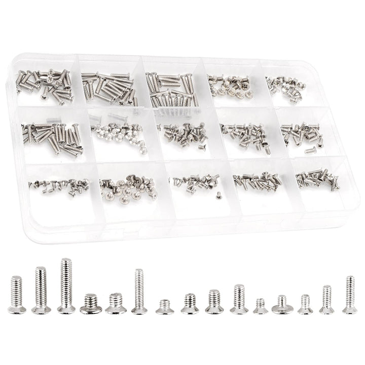 QTEATAK 300Pcs Silver Laptop Notebook Computer Replacem