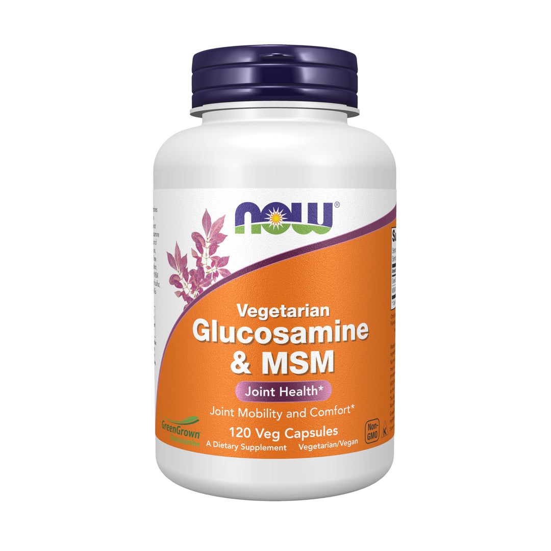 NOW Foods Supplements, Glucosamine &amp; MSM (Green