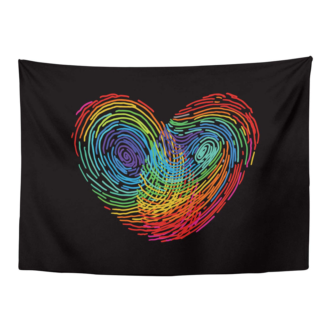 YongColer Gay Pride Love Tapestry Rainbow Flag LGBT Pri