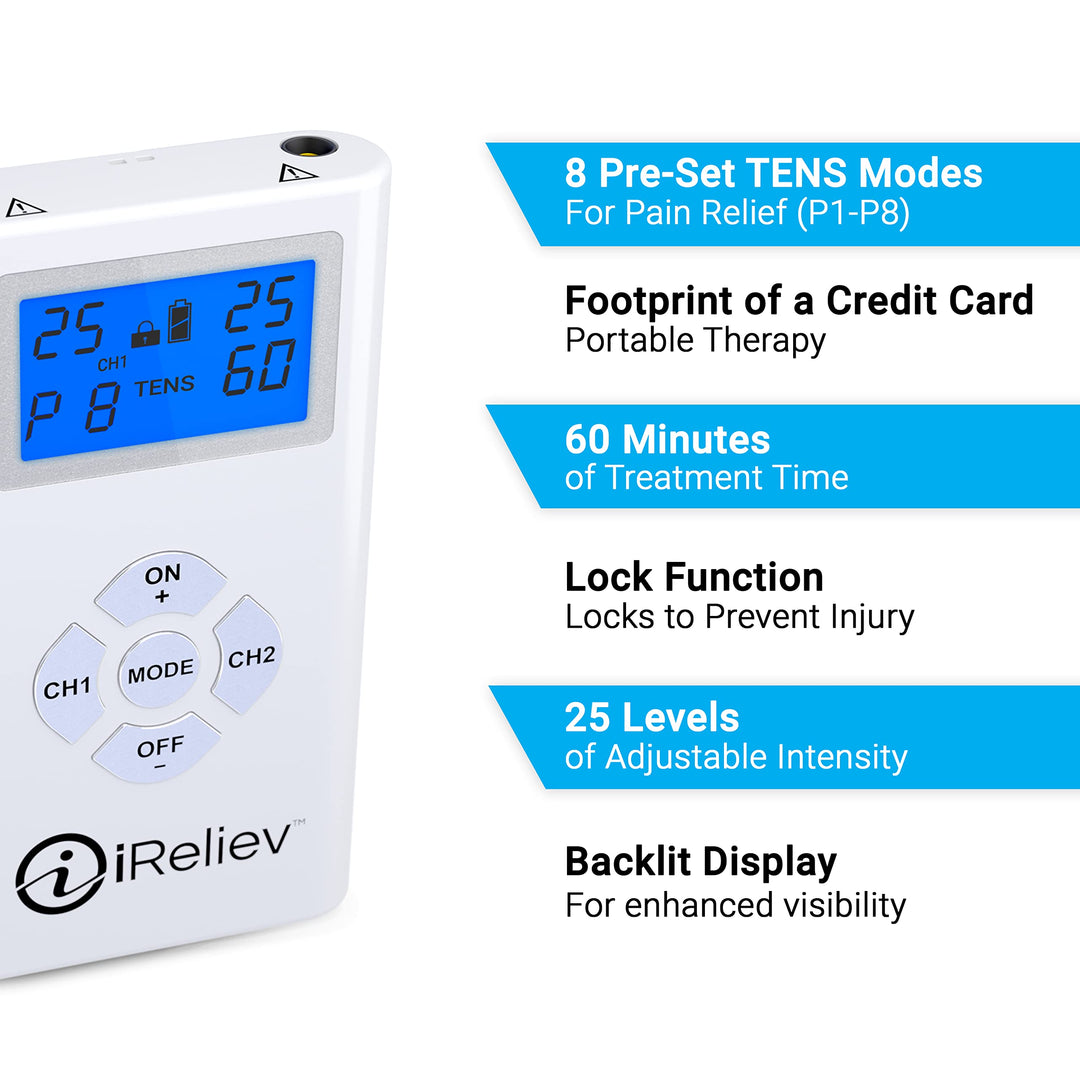 Pain Relief System Dual Channel Tens Massager