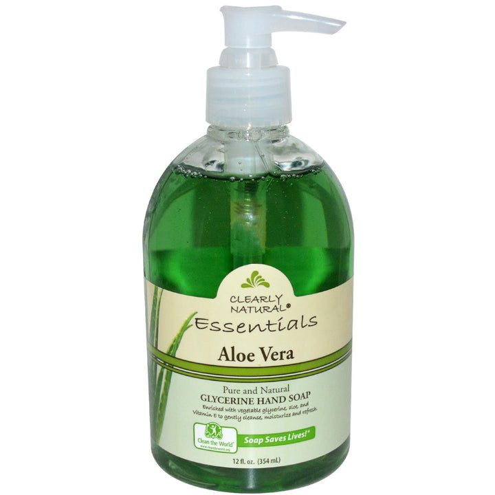 Liquid Hand Soap with Aloe Vera - 12 oz