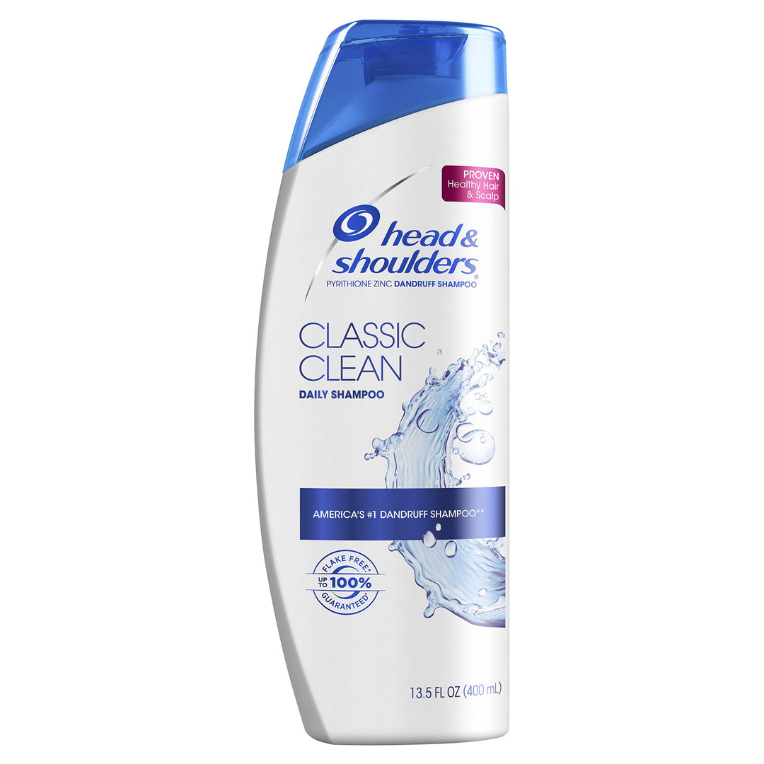 Head &amp; Shoulders Classic Clean Daily-Use Anti-Dandruff Shampoo, Fresh, 13.5 Fl.Oz(Packaging may vary)