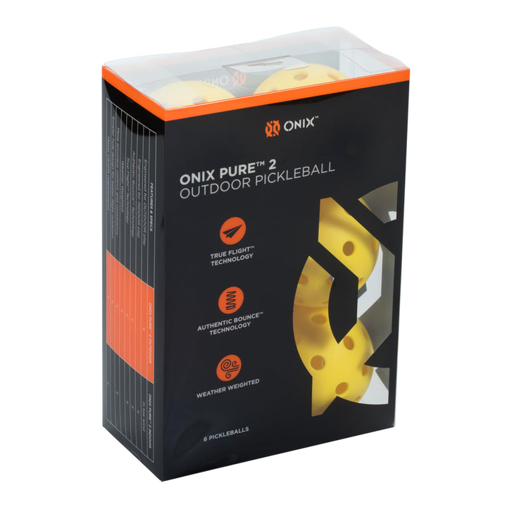 ONIX Pickleball Outdoor Pickleballs Pure 2 Durable and 