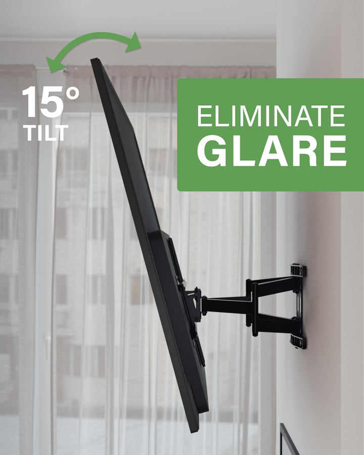 SANUS Premium Full Motion TV Mount for 42-90 TVs - Stur