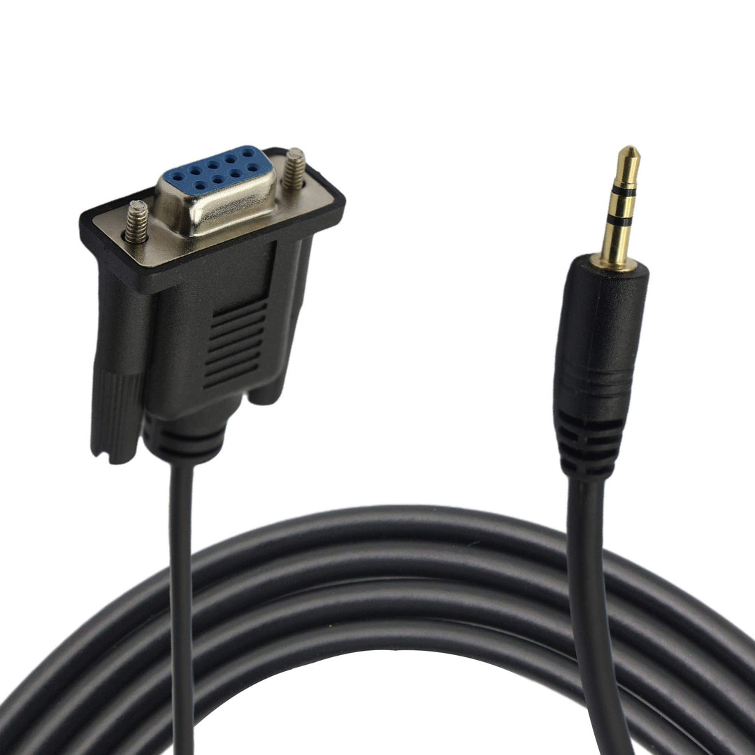GINTOOYUN DB9 Female to 2.5mm,Stereo 2.5 mm Jack to DB9