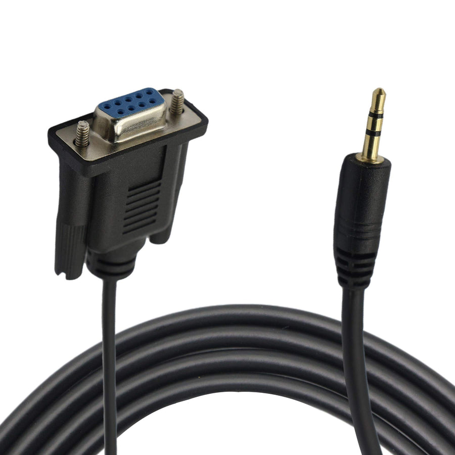 GINTOOYUN DB9 Female to 2.5mm,Stereo 2.5 mm Jack to DB9