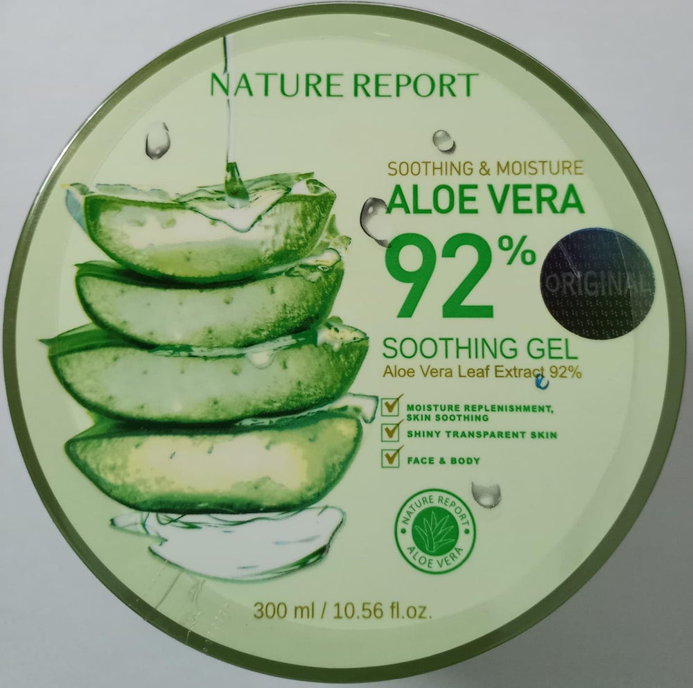 New Soothing & Moisture Aloe Vera 92% Gel, 10.56 Fl Oz