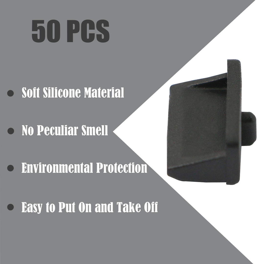GINTOOYUN 50pcs USB Anti Dust Cap,Port Plug Cover for U
