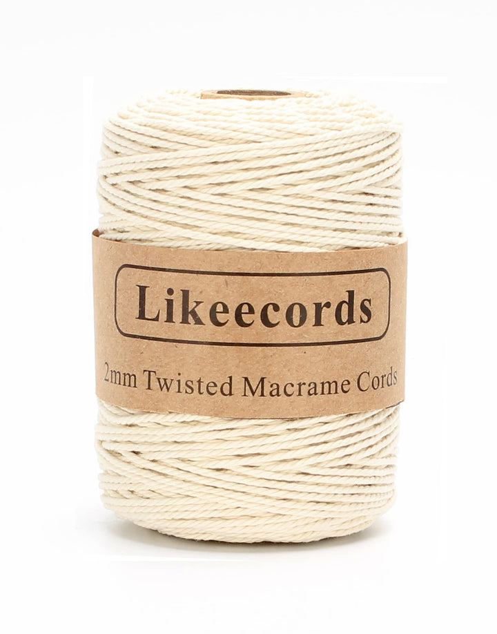 Macrame Cord 2MM 150M, Flexible &amp; Soft Natural 