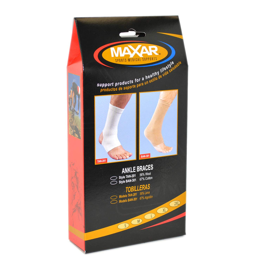 Maxar Wool/Elastic Ankle Brace (56% wool)