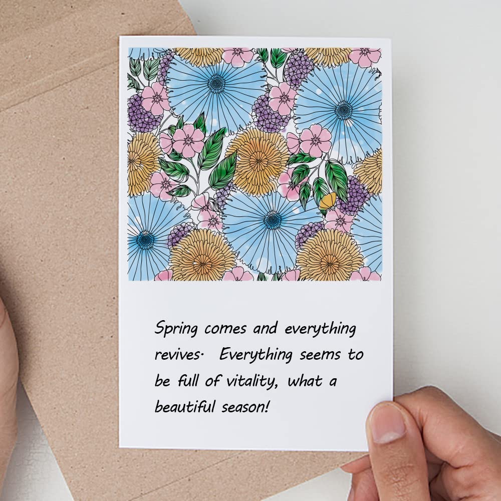 Leaves Flowers Background Clear Stamps for Card Making 