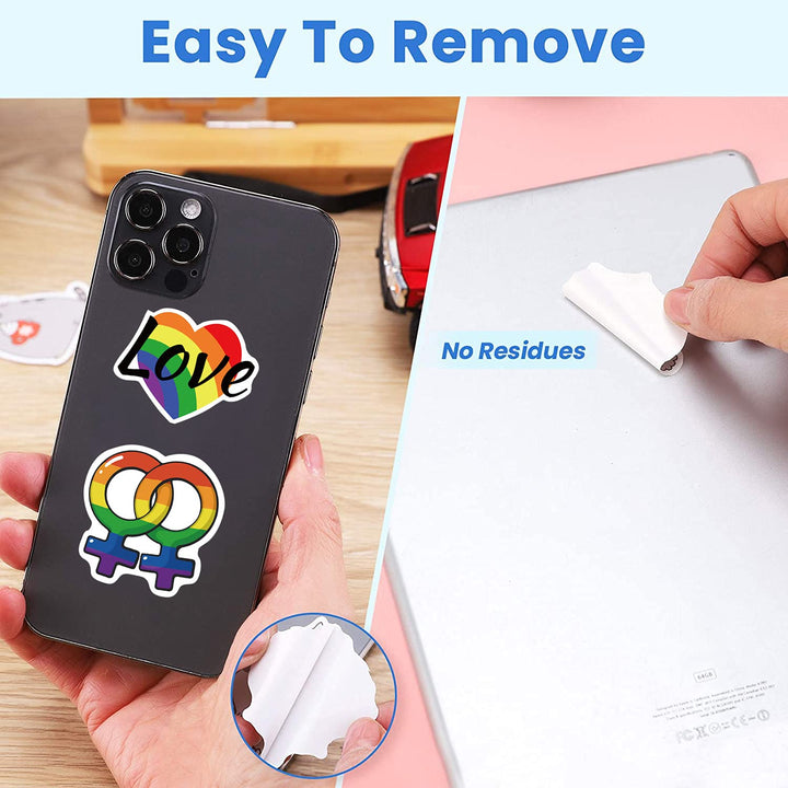 Gay Pride Stickers Pack Bulk50Pcs Aesthetic Gay Sticker