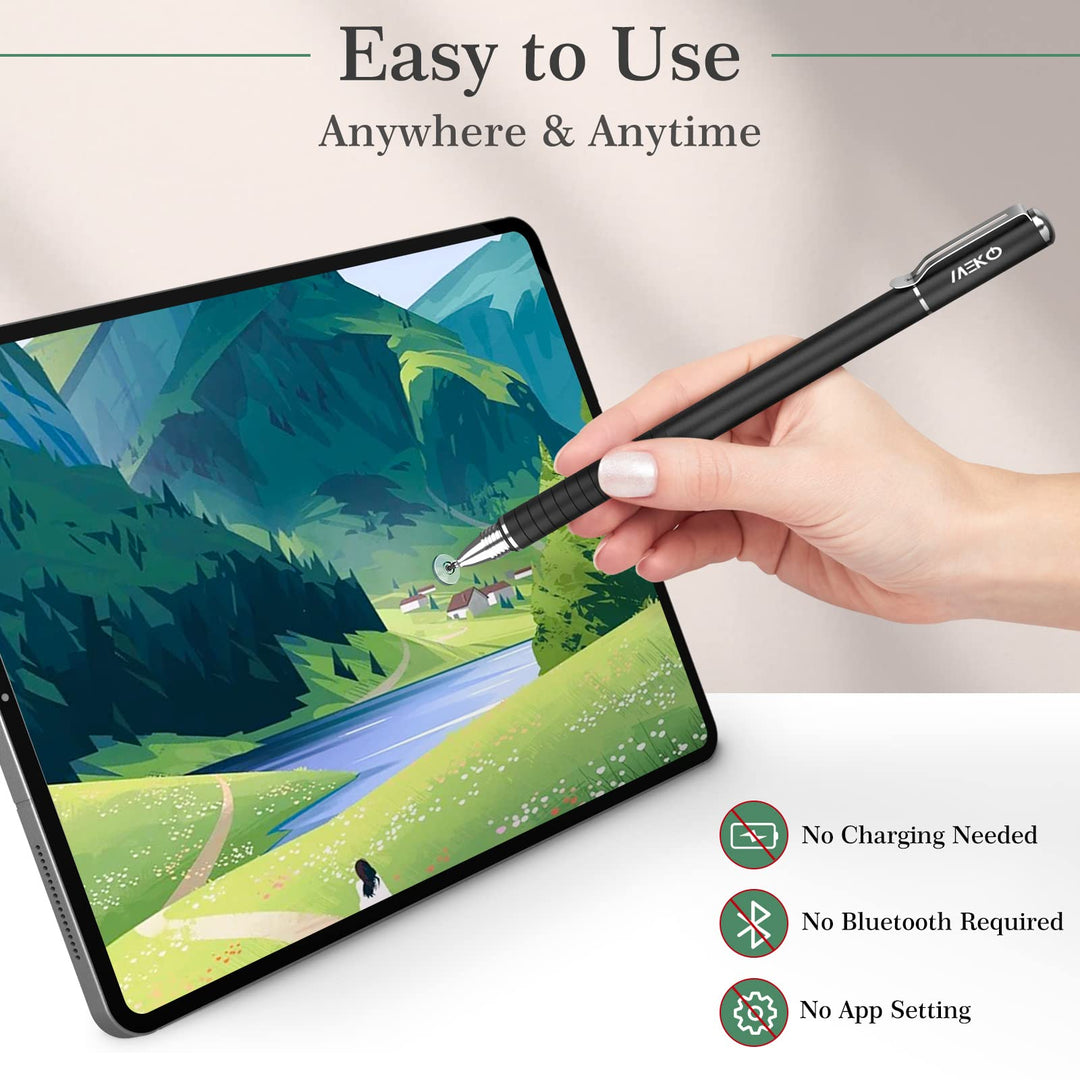 MEKO Universal Stylus,[2 in 1 Precision Series] Disc St