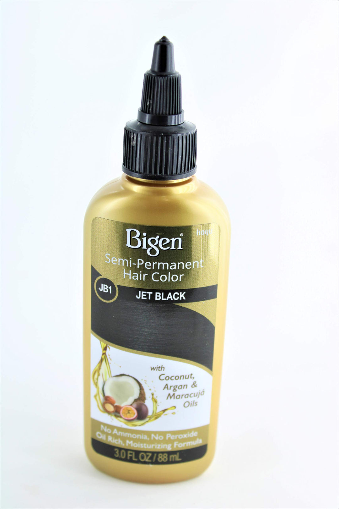 JB1 Jet Black Semi Permanent Hair Color, 3 Fl Oz (Pack of 1)