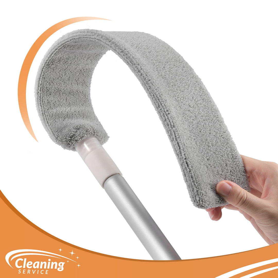 Retractable Gap Dust Cleaner Brush with Extension Pole 
