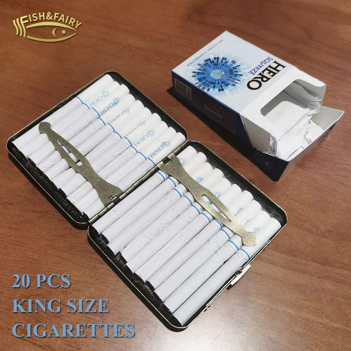 Cigarette Case Box Metal Retro 85mm King Size (18-20 Ca