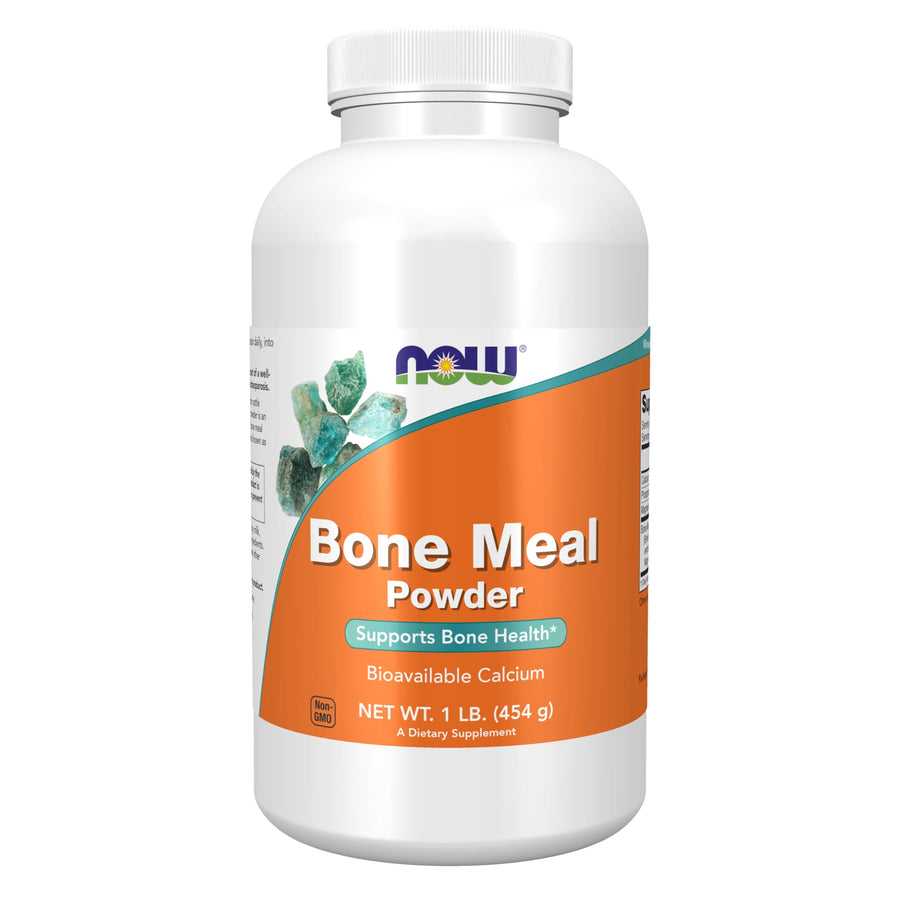 NOW Supplements, Bone Meal Powder with Calcium Carbonat