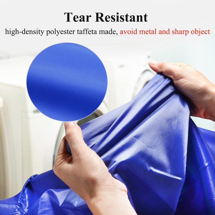 Extra Large Laundry Bag 2 Pack XL Drawstring Laundry Bag 28 x 45 inch Heavy Duty Laundry Bag Blue Clothes Organizer Washable Storage Hamper for Camp Home Dorm Hotel Laundromat Basket