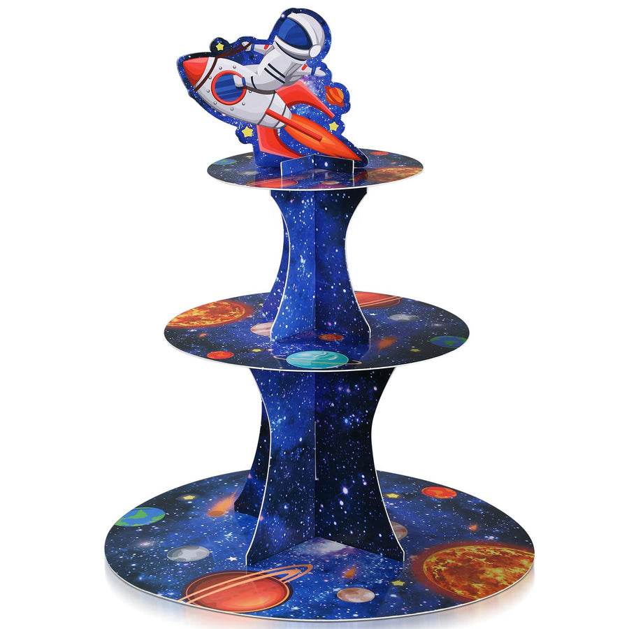 Nuenen Outer Space Cupcake Stand 3 Tier Outer Space Par