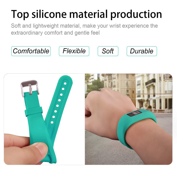 Compatible with Garmin Vivofit 3/Vivofit Jr/Vivofit Jr 2 Bands for Kids Girls Boys Women, Colorful Cute Soft Silicone Sport Adjustable Replacement Vivofit Jr/Vivofit Jr 2 Bands Small Large