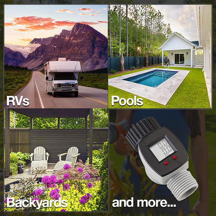 Rainwave RW-9FM Digital Water Meter - Accurate Water Us