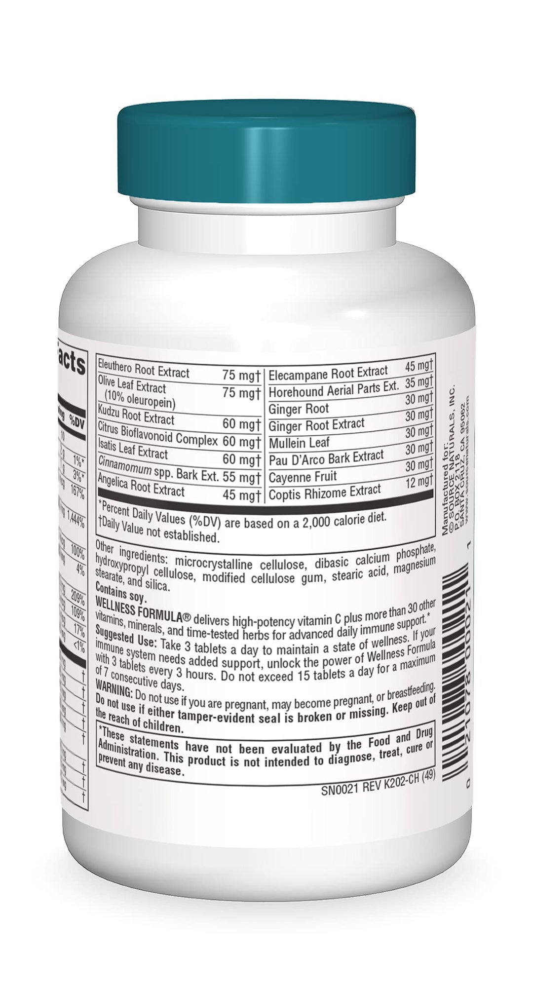 Source Naturals Wellness Formula Bio-Aligned Vitamins &