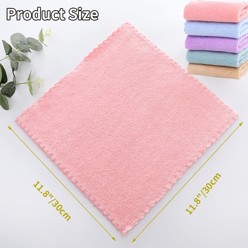 5 Pcs of Guinea Pig Fleece Cage Liners, Guinea Pig Blankets Washable, Absorbent Reusable Small Animal Sleepping Mat Pad Cover 11 x 11 Inch