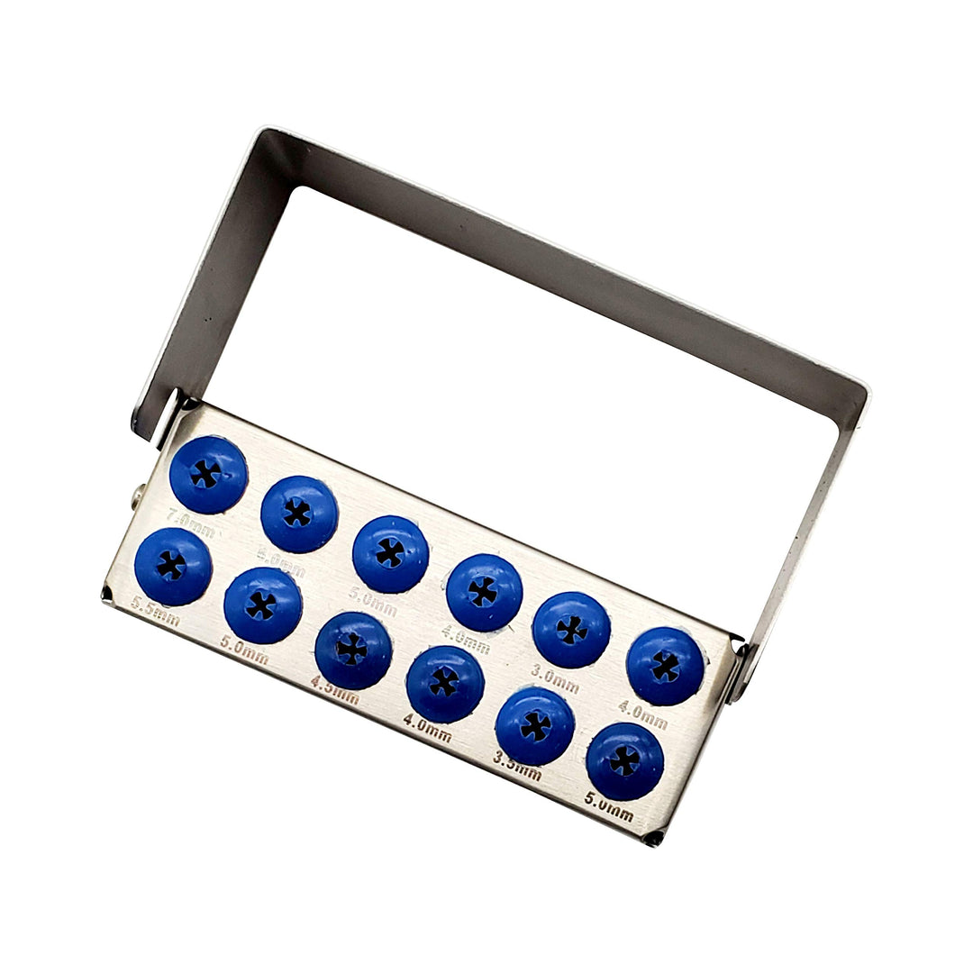 Implants Drill Organizer Bur Block Rack Holder Stand for Sterilization