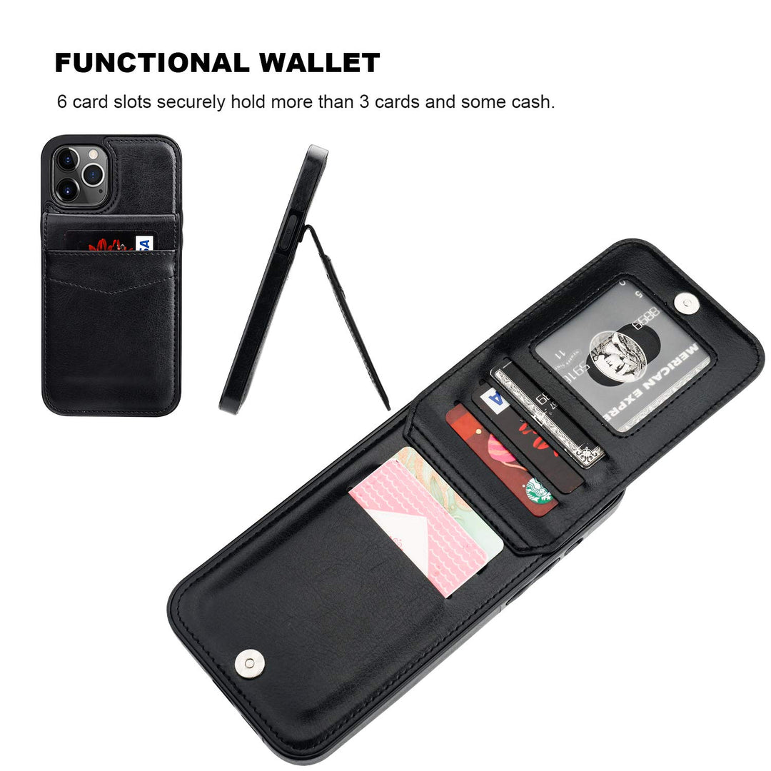 KIHUWEY Compatible with iPhone 12 Pro Max Case Wallet w