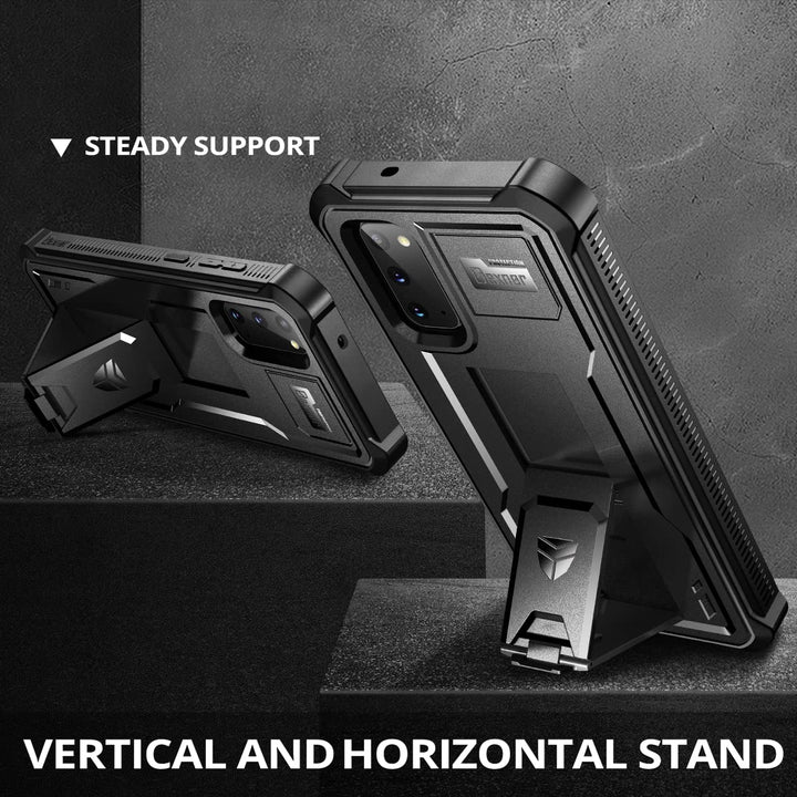 for Samsung Galaxy S20 5G Case/6.2 inches, [Built in Screen Protector and Kickstand] Heavy Duty Military Grade Protection Shockproof Protective Cover for Samsung Galaxy S20 5G Black