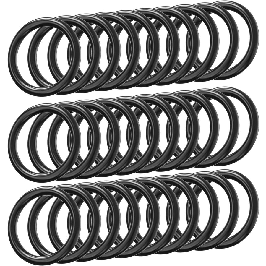 Bumper Quick Release Bands, 30-PACK Replacement Quick Release Rubber Bands O Rings Bumper Fasteners Washers for Car Bumper