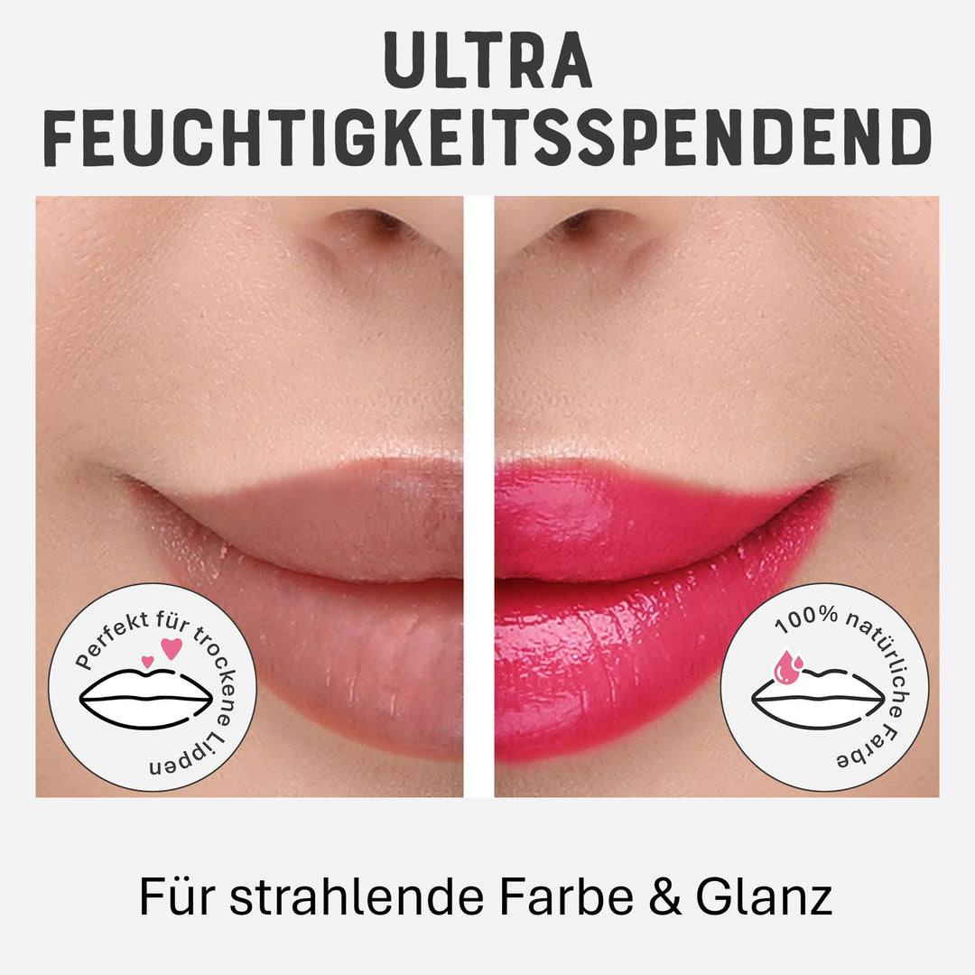 Dr. Lipp Superfood Lip Tint Sweet Potato 8ml – 4-in-ONE Ultra Moisturising Tinted Lip Balm, Lip Gloss, Cheek Blush &amp; Glossy Eyeshadow – 100% Natural – Fragrance &amp; Cruelty Free