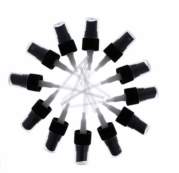 Black Fine Mist Sprayer 20/410 Caps (Bag of 12)