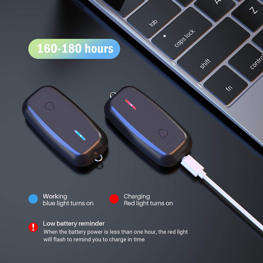 M5 Necklace Wearable Mini Personal with USB | Black