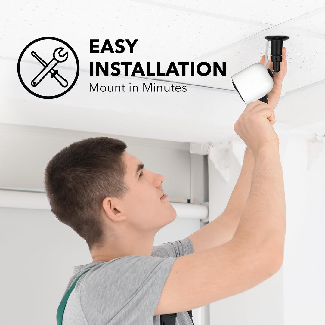 Wasserstein Adjustable Metal Wall Mount Compatible with