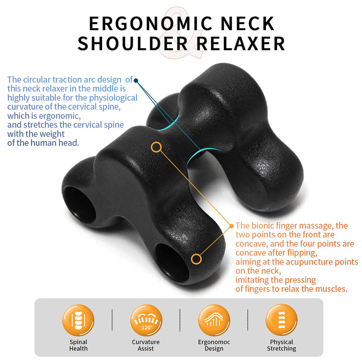 Laamcoi Neck and Shoulder Relaxer, Cervical Traction De