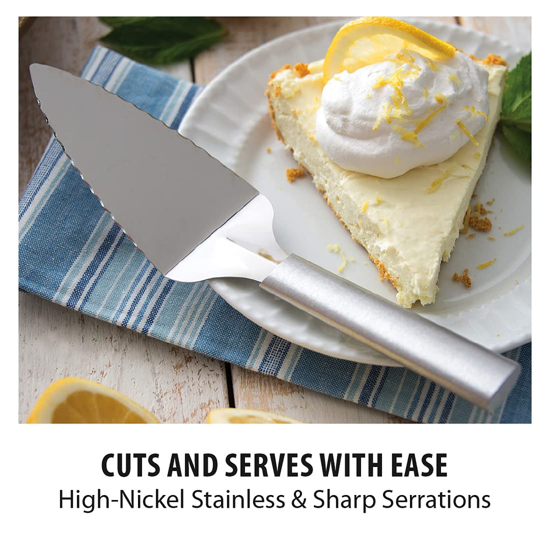 Rada Cutlery R120 Serrated Pie Server with Aluminum Handle