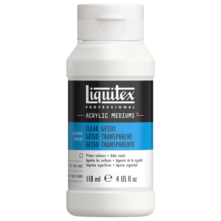 Liquitex Professional Gesso Surface Prep Medium, 118ml 