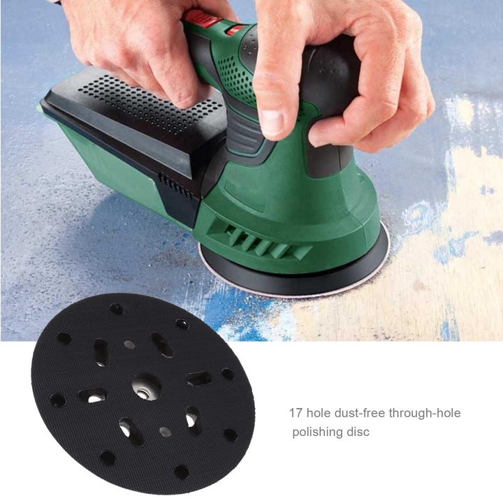 6 Inch 17 Holes Sanding Disc Pad Backing Sander Hook and Loop Sander Replacement Pad Compatible with BO6030 &amp; BO6040 Festool RO1 ES150 ET2