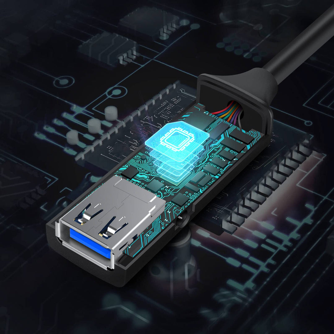 USB 3.0 Extension Cable 50 Feet Active USB 3.0 Extension Cable with 5V 2A Power Adapter, 15M USB Extender Male to Female Cord with 2 Chipsets Signal Booster for Xbox, PS4, VR, Webcam, etc