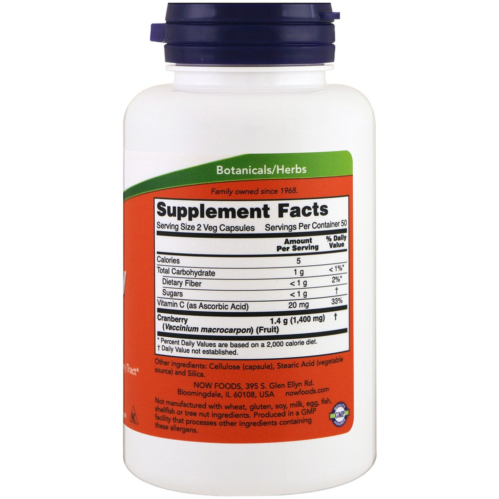 Cranberry Concentrate, 100 Veg Capsules (Pack of 2)