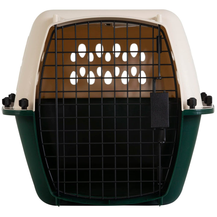 Ruffmaxx Dog Kennel Pet Carrier &amp; Crate 24 (10-20 Lb), Outdoor and Indoor for Large, Medium, and Small Dogs - Made from Durable Recycled Material w/ 360-Degree Ventilation, Made in USA