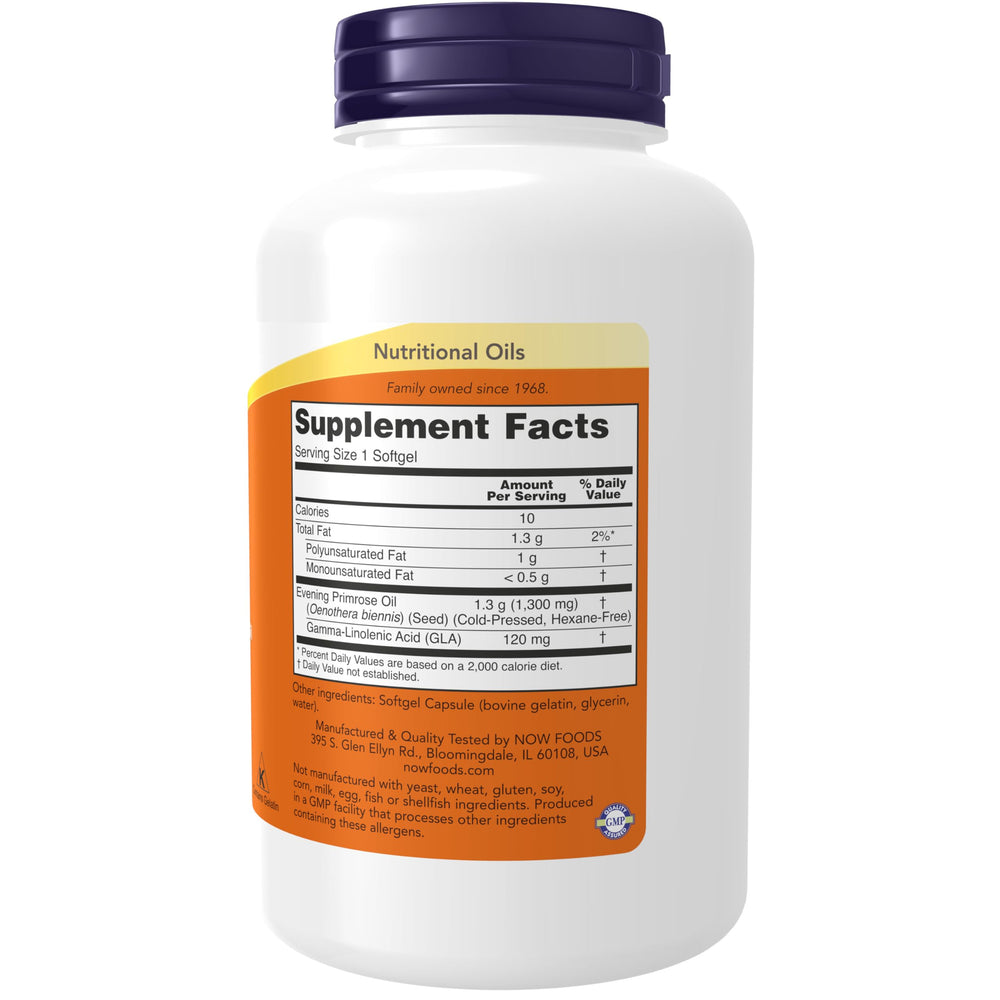 NOW Foods Supplements, Super Primrose 1300 mg with Natu
