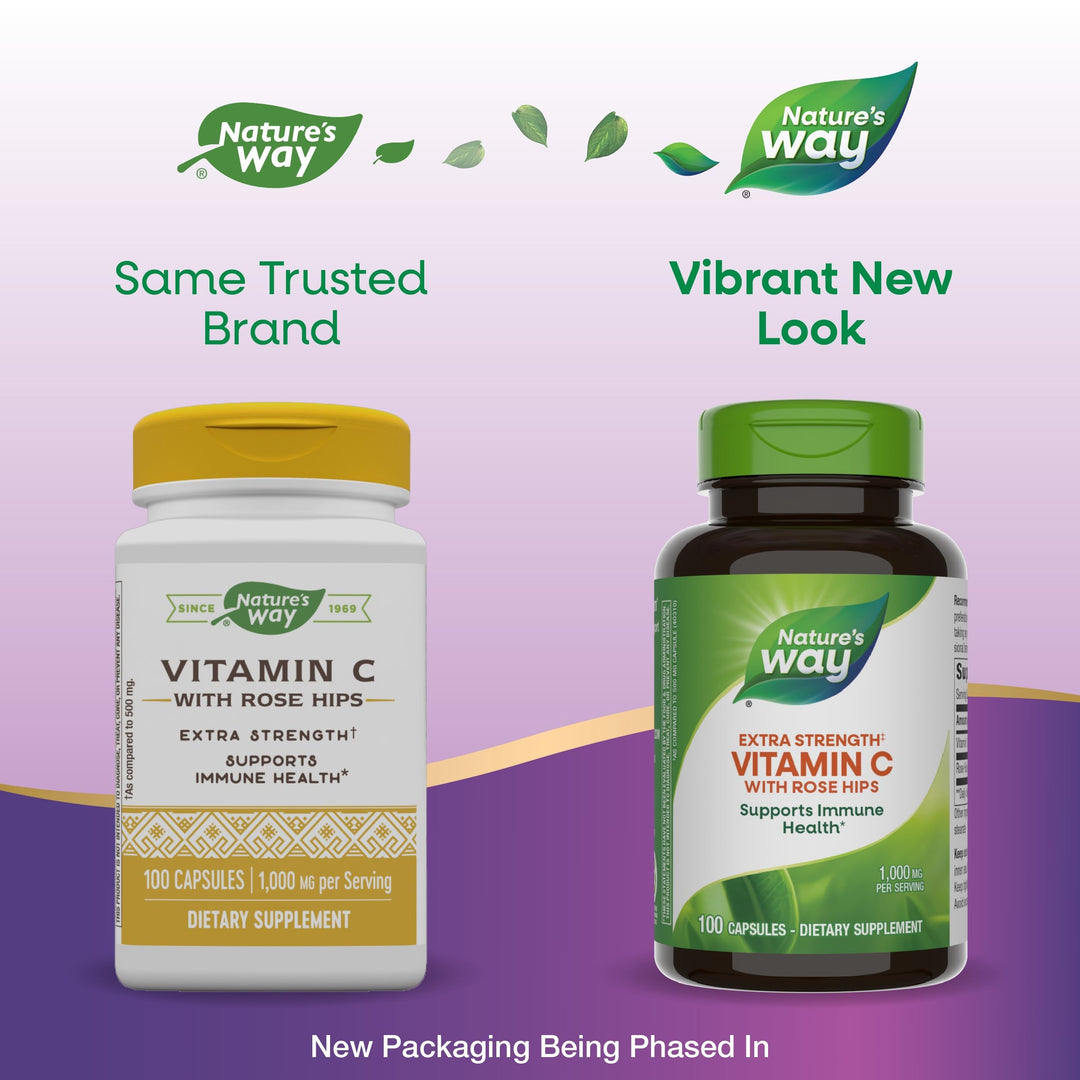 Nature&#39;s Way Extra Strength** Vitamin C with Ro