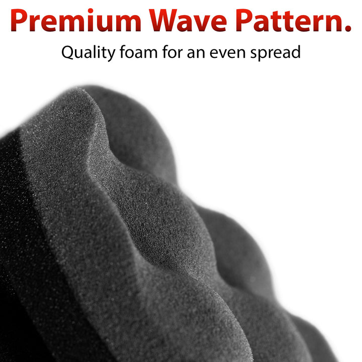 Adam&#39;s Pro Tire Hex Grip Applicator - Tire Shine Car Detailing Foam Sponge Tool | Car Cleaning Supplies After Car Wash Tire Cleaner | for Vinyl Rubber &amp; Trim Accessories | Wheel Cleaner &amp; Rim Cleaner